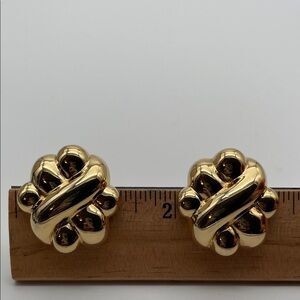 Erwin Pearl Gold-Tone Knot Earrings